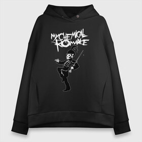 Женское худи Oversize хлопок с принтом My Chemical RomanceРО в Рязани, френч-терри — 70% хлопок, 30% полиэстер. Мягкий теплый начес внутри —100% хлопок | боковые карманы, эластичные манжеты и нижняя кромка, капюшон на магнитной кнопке | music | my chemical romance | rock | боб брайар | джеймс дьюис | джерард уэи | майки уэи | музыка | рок | рэй торо | фрэнк айеро