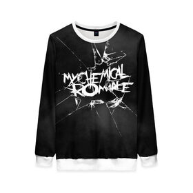 Женский свитшот 3D с принтом MY CHEMICAL ROMANCE. в Рязани, 100% полиэстер с мягким внутренним слоем | круглый вырез горловины, мягкая резинка на манжетах и поясе, свободная посадка по фигуре | music | my chemical romance | rock | боб брайар | джеймс дьюис | джерард уэи | май чемикал романс | майки уэи | музыка | рок | рэй торо | фрэнк айеро