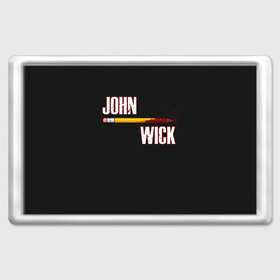 Магнит 45*70 с принтом John Wick в Рязани, Пластик | Размер: 78*52 мм; Размер печати: 70*45 | baba yaga | chapter | franchise | halle berry | john wick | keanu reeves | parabellum | баба яга | глава | джон уик 3 | киану ривз | парабеллум | франшиза