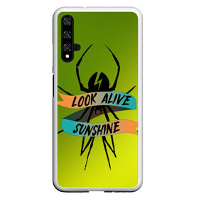 Чехол для Honor 20 с принтом Look alive sunshine в Рязани, Силикон | Область печати: задняя сторона чехла, без боковых панелей | alive | look | my chemical | rok | romance | sunshine