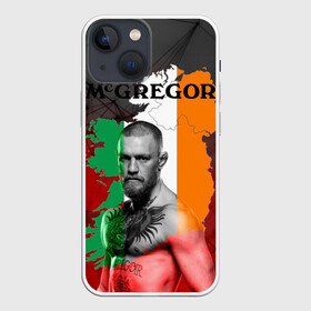 Чехол для iPhone 13 mini с принтом Конор в Рязани,  |  | conor mcgregor | боец | ирландия | конор макгрегор | мма