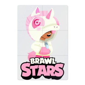 Магнитный плакат 2Х3 с принтом Leon Unicorn Brawl Stars в Рязани, Полимерный материал с магнитным слоем | 6 деталей размером 9*9 см | brawl | brawl st | brawl stars | colt | game | leon | mobo | poco | shelly | stars | unicorn | бравл | динамайк | единорог | игра | игры | кольт | леон | лого | мобильные игры | надпись | поко | старс | шелли