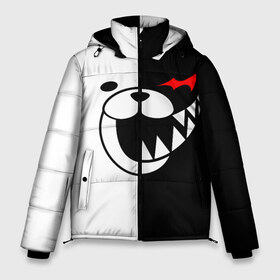 Мужская зимняя куртка 3D с принтом MONOKUMA (КАПЮШОН) в Рязани, верх — 100% полиэстер; подкладка — 100% полиэстер; утеплитель — 100% полиэстер | длина ниже бедра, свободный силуэт Оверсайз. Есть воротник-стойка, отстегивающийся капюшон и ветрозащитная планка. 

Боковые карманы с листочкой на кнопках и внутренний карман на молнии. | anime | bear | black  white | danganronpa | kurokuma | monodam | monokuma | monomi | monotaro | rabbit | school | shirokuma | аниме | главарь | мoноми | монокума | черно белый | школа