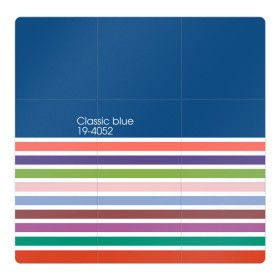 Магнитный плакат 3Х3 с принтом Pantone цвет года (с 2012 по 2020 гг.) в Рязани, Полимерный материал с магнитным слоем | 9 деталей размером 9*9 см | в полоску | веб дизайнеру | декоратору | дизайнеру | институт pantone | классический синий | пантон | подарок дизайнеру | полосатый | полоска | полоски | разноцветный | синий | художнику | цвет 2020