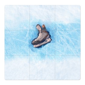 Магнитный плакат 3Х3 с принтом Фмгурное катание в Рязани, Полимерный материал с магнитным слоем | 9 деталей размером 9*9 см | figure skating | коньки | конькобежный спорт | фигурное катание