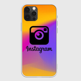 Чехол для iPhone 12 Pro Max с принтом Instagram в Рязани, Силикон |  | Тематика изображения на принте: insta | instagram | instagramm | social | видео | инста | инстаграм | инстаграмм | приложение | социальная сеть | фото