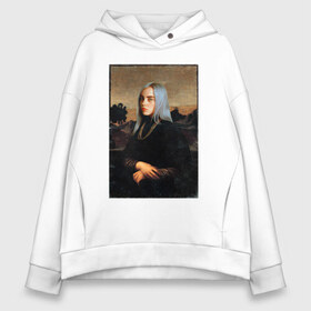 Женское худи Oversize хлопок с принтом Billie Eilish Mona Lisa в Рязани, френч-терри — 70% хлопок, 30% полиэстер. Мягкий теплый начес внутри —100% хлопок | боковые карманы, эластичные манжеты и нижняя кромка, капюшон на магнитной кнопке | at | billie | don’t | eilish | electronic | eyes | me | music | ocean | pirate | smile | synthpop | usa | айлиш | билли | музыка | пайрэт | синти поп | сша | электронная | электропоп