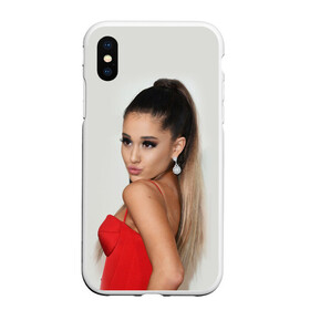 Чехол для iPhone XS Max матовый с принтом Ariana Grande (Ариана Гранде) в Рязани, Силикон | Область печати: задняя сторона чехла, без боковых панелей | ariana grande | актриса | американская певица | ариана | ариана гранде | гранде | девушка | музыка | певица | песни | продюсер