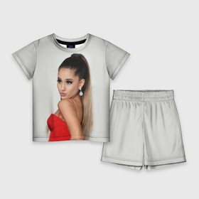 Детский костюм с шортами 3D с принтом Ariana Grande (Ариана Гранде) в Рязани,  |  | ariana grande | актриса | американская певица | ариана | ариана гранде | гранде | девушка | музыка | певица | песни | продюсер