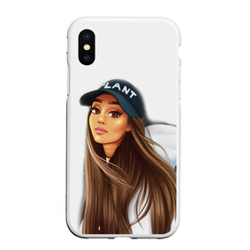 Чехол для iPhone XS Max матовый с принтом Ariana Grande (Ариана Гранде) в Рязани, Силикон | Область печати: задняя сторона чехла, без боковых панелей | ariana grande | актриса | американская певица | ариана | ариана гранде | гранде | девушка | музыка | певица | песни | продюсер