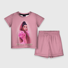 Детский костюм с шортами 3D с принтом Ariana Grande (Ариана Гранде) в Рязани,  |  | ariana grande | актриса | американская певица | ариана | ариана гранде | гранде | девушка | музыка | певица | песни | продюсер