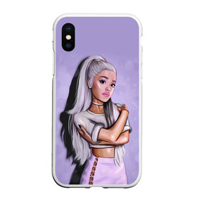 Чехол для iPhone XS Max матовый с принтом Ariana Grande (Ариана Гранде) в Рязани, Силикон | Область печати: задняя сторона чехла, без боковых панелей | ariana grande | актриса | американская певица | ариана | ариана гранде | гранде | девушка | музыка | певица | песни | продюсер