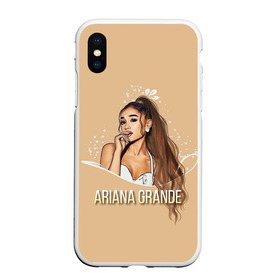 Чехол для iPhone XS Max матовый с принтом Ariana Grande (Ариана Гранде) в Рязани, Силикон | Область печати: задняя сторона чехла, без боковых панелей | ariana grande | актриса | американская певица | ариана | ариана гранде | гранде | девушка | музыка | певица | песни | продюсер