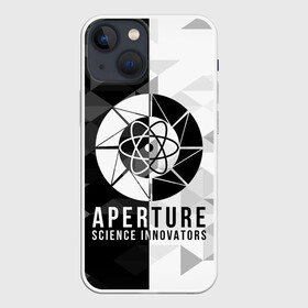 Чехол для iPhone 13 mini с принтом PORTAL 2 | ПОРТАЛ 2 в Рязани,  |  | aperture laboratories | glados | half life | portal | portal 2 | valve | гладос | портал | портал 2 | халф лайф | челл