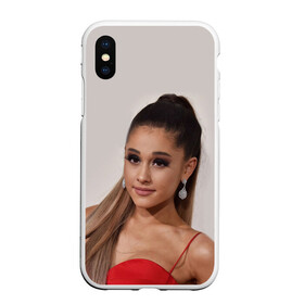 Чехол для iPhone XS Max матовый с принтом Ariana Grande (Ариана Гранде) в Рязани, Силикон | Область печати: задняя сторона чехла, без боковых панелей | ariana grande | актриса | американская певица | ариана | ариана гранде | гранде | девушка | музыка | певица | песни | продюсер