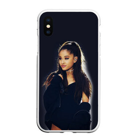 Чехол для iPhone XS Max матовый с принтом Ariana Grande (Ариана Гранде) в Рязани, Силикон | Область печати: задняя сторона чехла, без боковых панелей | ariana grande | актриса | американская певица | ариана | ариана гранде | гранде | девушка | музыка | певица | песни | продюсер