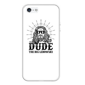 Чехол для iPhone 5/5S матовый с принтом The Big Lebowski в Рязани, Силикон | Область печати: задняя сторона чехла, без боковых панелей | Тематика изображения на принте: criminal | dude | gangster | the big lebowski | the jesus rolls | большой лебовски | броски хесуса | гангстер | криминал | фильм | чувак