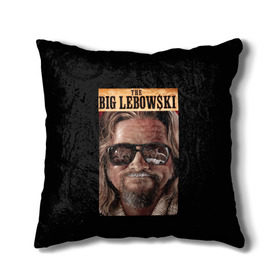 Подушка 3D с принтом The Big Lebowski в Рязани, наволочка – 100% полиэстер, наполнитель – холлофайбер (легкий наполнитель, не вызывает аллергию). | состоит из подушки и наволочки. Наволочка на молнии, легко снимается для стирки | Тематика изображения на принте: big | lebowski | the | большой | кинофильм | лебовски