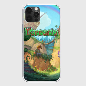 Чехол для iPhone 12 Pro Max с принтом Terraria в Рязани, Силикон |  | Тематика изображения на принте: minecraft | terraria | инди игры | майнкрафт | террария