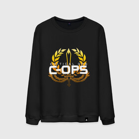 Мужской свитшот хлопок с принтом CRITICAL OPS (C-OPS). в Рязани, 100% хлопок |  | c ops | critical ops | cs go | esport | fbi | free fire | game | ops | swat | игра | к опс | киберспорт | критикал | критикал опс | критические операции | опс | сват | фбр | экшен