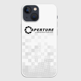 Чехол для iPhone 13 mini с принтом PORTAL в Рязани,  |  | aperture laboratories | glados | portal | portal 2 | valve | гладос | портал | портал 2 | челл