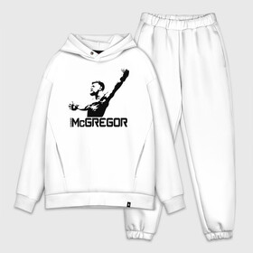 Мужской костюм хлопок OVERSIZE с принтом Конор МакГрегор в Рязани,  |  | conor mcgregor | m1 | the notorious | ufc | боевые | боец | борьба | единоборства | ирландский | искусства | конор макгрегор | м1 | мма | печально известный | смешанные | юфс