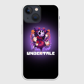 Чехол для iPhone 13 mini с принтом UNDERTALE в Рязани,  |  | asriel dreemurr | chara | frisk | gaster blaster | sans | undertale | азриэль дримурр | андертейл | андрайн | гастер | меттатон | санс | фриск | чара