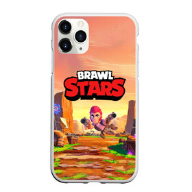 Чехол для iPhone 11 Pro матовый с принтом Brawl Stars Colt в Рязани, Силикон |  | Тематика изображения на принте: bo | brawl | brock | bull | colt | dynamike | elprimo | jessie | leon | moba | nita | shelly | stars | бо | брок | булл | джесси | динамайк | кольт | леон | нита | шелли | эльпримо