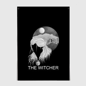 Постер с принтом The Witcher в Рязани, 100% бумага
 | бумага, плотность 150 мг. Матовая, но за счет высокого коэффициента гладкости имеет небольшой блеск и дает на свету блики, но в отличии от глянцевой бумаги не покрыта лаком | andrzej | cavill | ciri | geralt | henry | netflix | rivia | sapkowski | witcher | анджей | ведьмак | генри | геральт | йеннифэ | кавилл | лютик | ривия | сапковский | цири | цирилла