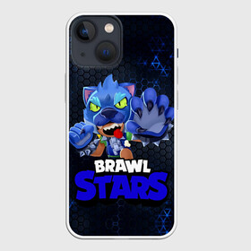 Чехол для iPhone 13 mini с принтом Brawl Stars Blue Hex в Рязани,  |  | brawl | brawl st | brawl stars | colt | dynamike | game | hex | leon | logo | mobo | poco | shelly | stars | бравл | динамайк | игра | игры | кольт | леон | лого | мобильные игры | надпись | поко | старс | шелли