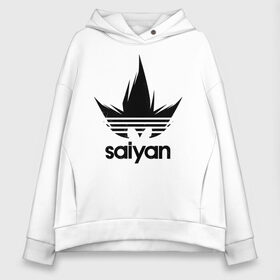 Женское худи Oversize хлопок с принтом Saiyan в Рязани, френч-терри — 70% хлопок, 30% полиэстер. Мягкий теплый начес внутри —100% хлопок | боковые карманы, эластичные манжеты и нижняя кромка, капюшон на магнитной кнопке | adidas | logo | manga | training | абибас | адидас | брутальный | воин | герой | главный | жемчуг | зарядка | из | кавай | копия | крутой | кулак | лицо | м | малыш | манга | мастер | милый | мотивация | надпись | облако