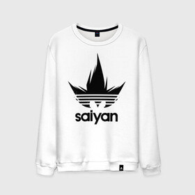 Мужской свитшот хлопок с принтом Saiyan в Рязани, 100% хлопок |  | adidas | logo | manga | training | абибас | адидас | брутальный | воин | герой | главный | жемчуг | зарядка | из | кавай | копия | крутой | кулак | лицо | м | малыш | манга | мастер | милый | мотивация | надпись | облако