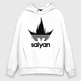 Мужское худи Oversize хлопок с принтом Saiyan в Рязани, френч-терри — 70% хлопок, 30% полиэстер. Мягкий теплый начес внутри —100% хлопок | боковые карманы, эластичные манжеты и нижняя кромка, капюшон на магнитной кнопке | adidas | logo | manga | training | абибас | адидас | брутальный | воин | герой | главный | жемчуг | зарядка | из | кавай | копия | крутой | кулак | лицо | м | малыш | манга | мастер | милый | мотивация | надпись | облако