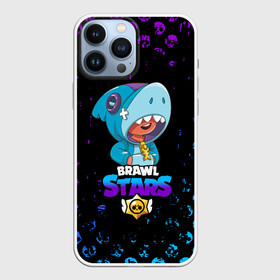 Чехол для iPhone 13 Pro Max с принтом BRAWL STARS LEON SHARK. в Рязани,  |  | Тематика изображения на принте: bib | brawl stars | colt | crow | el brown | leon | leon shark | max | moba | sally leon | shark | акула | берли | биби | бравл старс | браун | ворон | жанр | игра | кольт | леон | леон акула | макс | нита | шелли