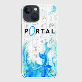 Чехол для iPhone 13 mini с принтом PORTAL в Рязани,  |  | aperture laboratories | glados | portal | portal 2 | valve | гладос | портал | портал 2 | челл