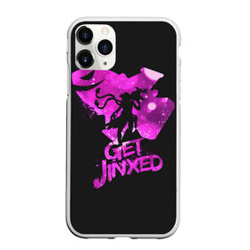 Чехол для iPhone 11 Pro Max матовый с принтом Get Jinxed в Рязани, Силикон |  | Тематика изображения на принте: jinx | kda | league | lol | moba | pentakill | riot | rise | rus | skins | варвик | варус | воин | легенд | лига | лол | маг | стрелок | танк | чемпион