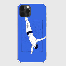 Чехол для iPhone 12 Pro Max с принтом Dive в Рязани, Силикон |  | cliff diving | dive | diving | swimming | плавание | прыжки в воду | спорт