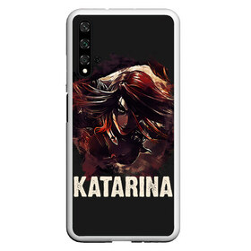 Чехол для Honor 20 с принтом Katarina в Рязани, Силикон | Область печати: задняя сторона чехла, без боковых панелей | jinx | kda | league | lol | moba | pentakill | riot | rise | rus | skins | варвик | варус | воин | легенд | лига | лол | маг | стрелок | танк | чемпион