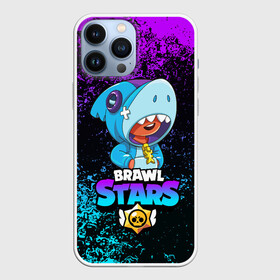 Чехол для iPhone 13 Pro Max с принтом BRAWL STARS LEON SHARK в Рязани,  |  | 8 bit | 8 бит | bibi | brawl stars | crow | el brown | leon | leon shark | max | mr.p | sally leon | shark | stars | virus | werewolf | акула | биби | вирус | ворон | леон | оборотень | пингвин