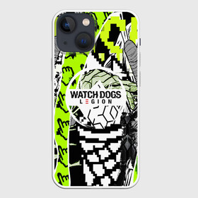 Чехол для iPhone 13 mini с принтом WATCH DOGS:LEGION в Рязани,  |  | ded sec | game | name | watch dogs | watch dogs 2 | watch dogs legion | watch dogs:legionwatch dogs 2 | город | девушка | дрон | игры | имена | компьютеры | пистолет | телефон | технологии | хакер