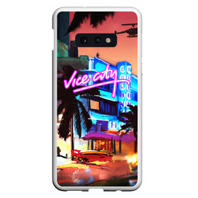 Чехол для Samsung S10E с принтом GTA VICE CITY в Рязани, Силикон | Область печати: задняя сторона чехла, без боковых панелей | grand theft auto 2 | grand theft auto 3 | grand theft auto v | grand theft auto: san andreas | grand theft auto: vice city | gta 5 | gta online | gta v | город | игры