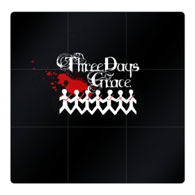 Магнитный плакат 3Х3 с принтом Three days grace в Рязани, Полимерный материал с магнитным слоем | 9 деталей размером 9*9 см | Тематика изображения на принте: days | grace | three | three days grace | альтернативный метал | альтернативный рок | брэд уолст барри сток | гонтье | мэтт уолст | ню металнил сандерсон | постгранж | хард рок