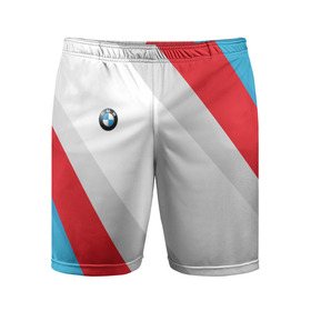 Мужские шорты спортивные с принтом BMW в Рязани,  |  | bmw | bmw motosport | бмв | бмв мотоспорт | бмв серии | марка | машины
