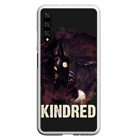 Чехол для Honor 20 с принтом Kindred в Рязани, Силикон | Область печати: задняя сторона чехла, без боковых панелей | jinx | kda | league | lol | moba | pentakill | riot | rise | rus | skins | варвик | варус | воин | легенд | лига | лол | маг | стрелок | танк | чемпион