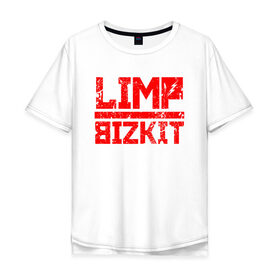 Мужская футболка хлопок Oversize с принтом LIMP BIZKIT в Рязани, 100% хлопок | свободный крой, круглый ворот, “спинка” длиннее передней части | dj lethal | limp bizkit | rock | джон отто | лимп бизкит | майк смит | музыка | роб уотерс | рок | сэм риверс | терри бальзамо | уэс борланд | фред дёрст