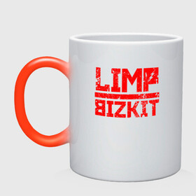 Кружка хамелеон с принтом LIMP BIZKIT в Рязани, керамика | меняет цвет при нагревании, емкость 330 мл | dj lethal | limp bizkit | rock | джон отто | лимп бизкит | майк смит | музыка | роб уотерс | рок | сэм риверс | терри бальзамо | уэс борланд | фред дёрст