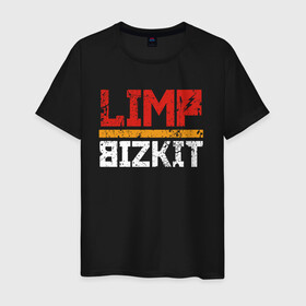 Мужская футболка хлопок с принтом LIMP BIZKIT в Рязани, 100% хлопок | прямой крой, круглый вырез горловины, длина до линии бедер, слегка спущенное плечо. | Тематика изображения на принте: dj lethal | limp bizkit | rock | джон отто | лимп бизкит | майк смит | музыка | роб уотерс | рок | сэм риверс | терри бальзамо | уэс борланд | фред дёрст