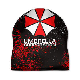 Шапка 3D с принтом UMBRELLA CORP в Рязани, 100% полиэстер | универсальный размер, печать по всей поверхности изделия | ada wong | biohazard | leon | nemesis | project resistance | raccoon city | re2 | resident evil 2 | rpd | stars | umbrella | ада вонг | амбрелла | немесис | ужасы