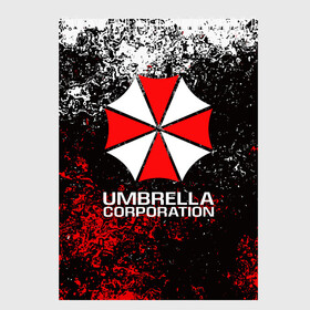 Скетчбук с принтом UMBRELLA CORP в Рязани, 100% бумага
 | 48 листов, плотность листов — 100 г/м2, плотность картонной обложки — 250 г/м2. Листы скреплены сверху удобной пружинной спиралью | ada wong | biohazard | leon | nemesis | project resistance | raccoon city | re2 | resident evil 2 | rpd | stars | umbrella | ада вонг | амбрелла | немесис | ужасы