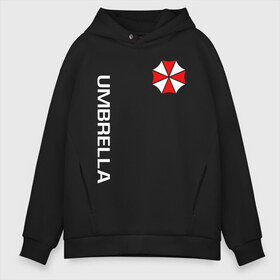 Мужское худи Oversize хлопок с принтом UMBRELLA CORP(+спина) в Рязани, френч-терри — 70% хлопок, 30% полиэстер. Мягкий теплый начес внутри —100% хлопок | боковые карманы, эластичные манжеты и нижняя кромка, капюшон на магнитной кнопке | ada wong | biohazard | leon | nemesis | project resistance | raccoon city | re2 | resident evil 2 | rpd | stars | umbrella | ада вонг | амбрелла | немесис | ужасы